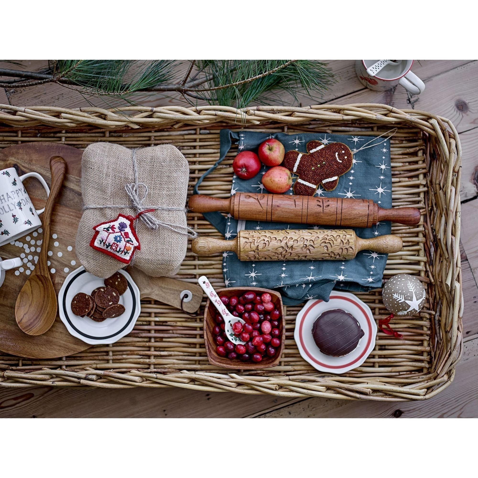 Bloomingville Inti Sked Natur Teak