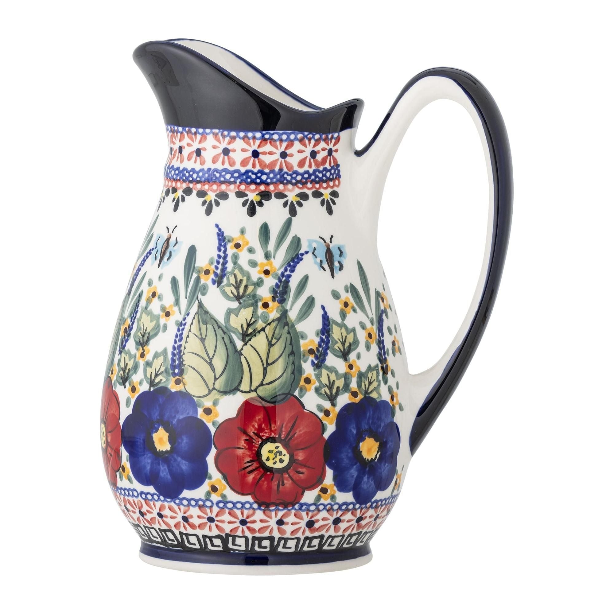 Bloomingville Florist Kanna Röd Stengods 1,6 l