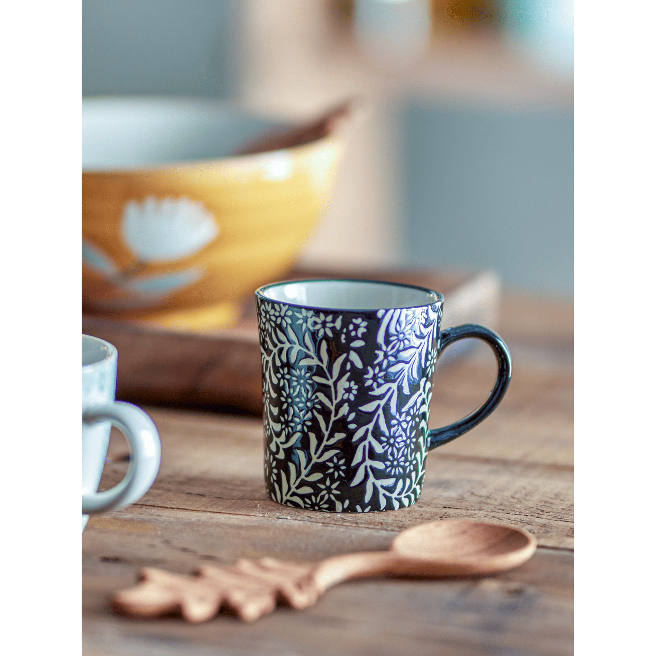 Bloomingville Aswan Kopp Svart Stengods 19,5 cl