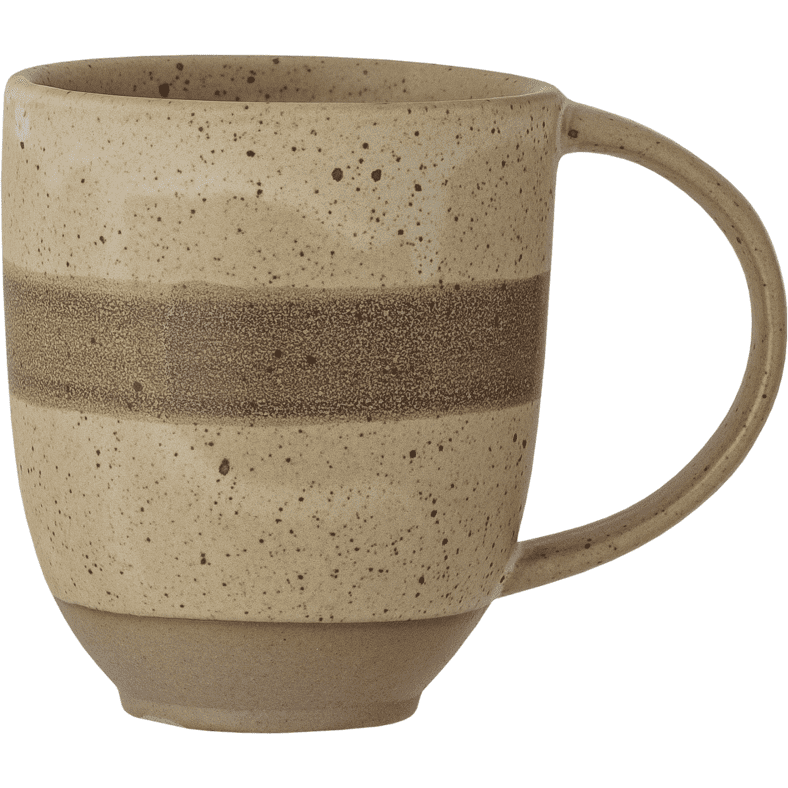 Bloomingville Solange Mugg Natur Stengods 35 cl