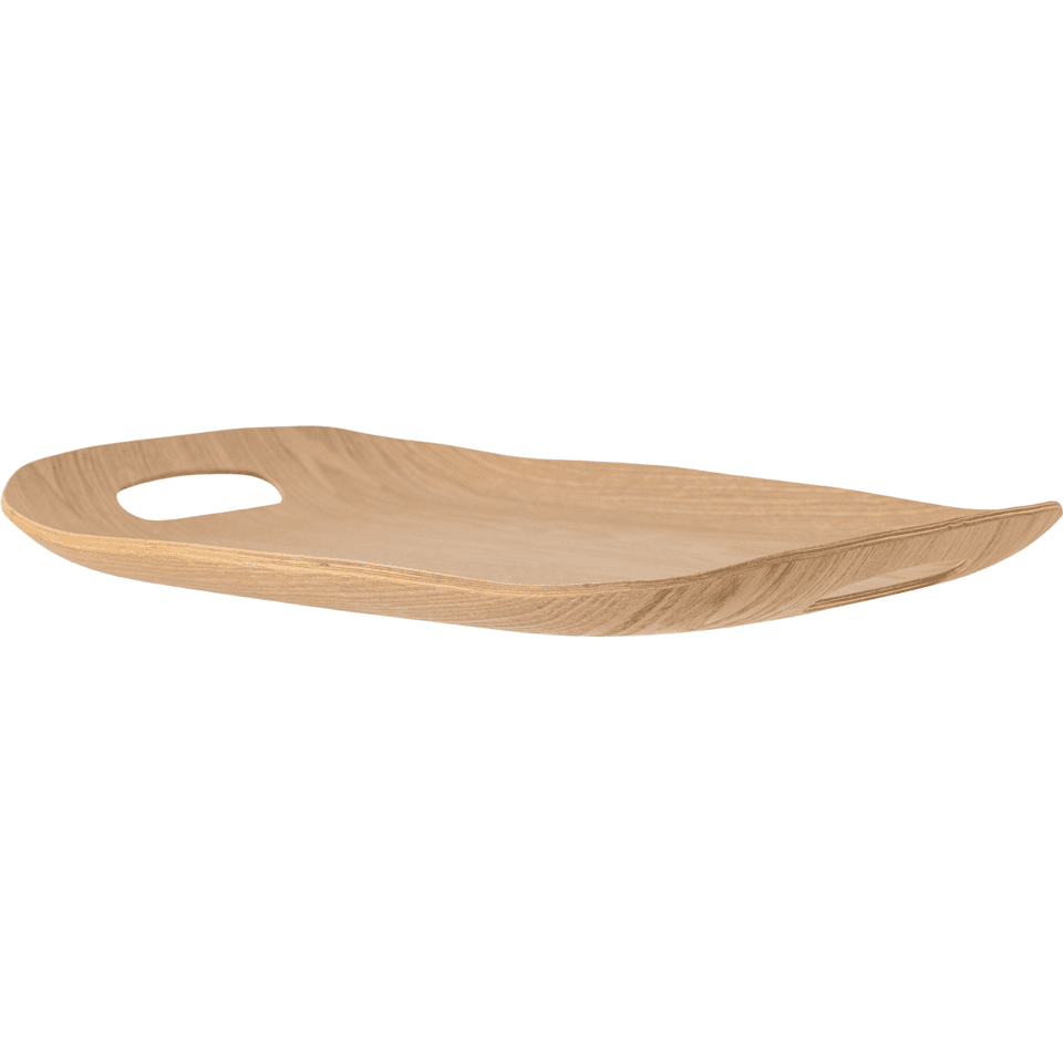Bloomingville Leyton Serveringsbricka Natur Ek 31x44 cm