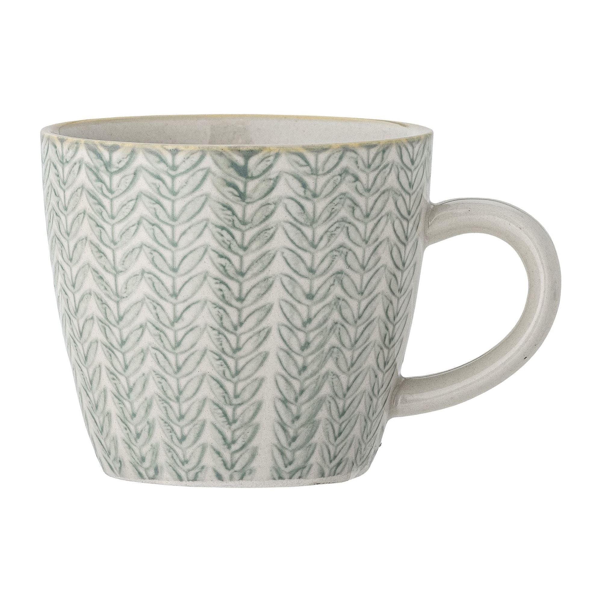 Bloomingville Maple Kopp Blå Stengods 20 cl