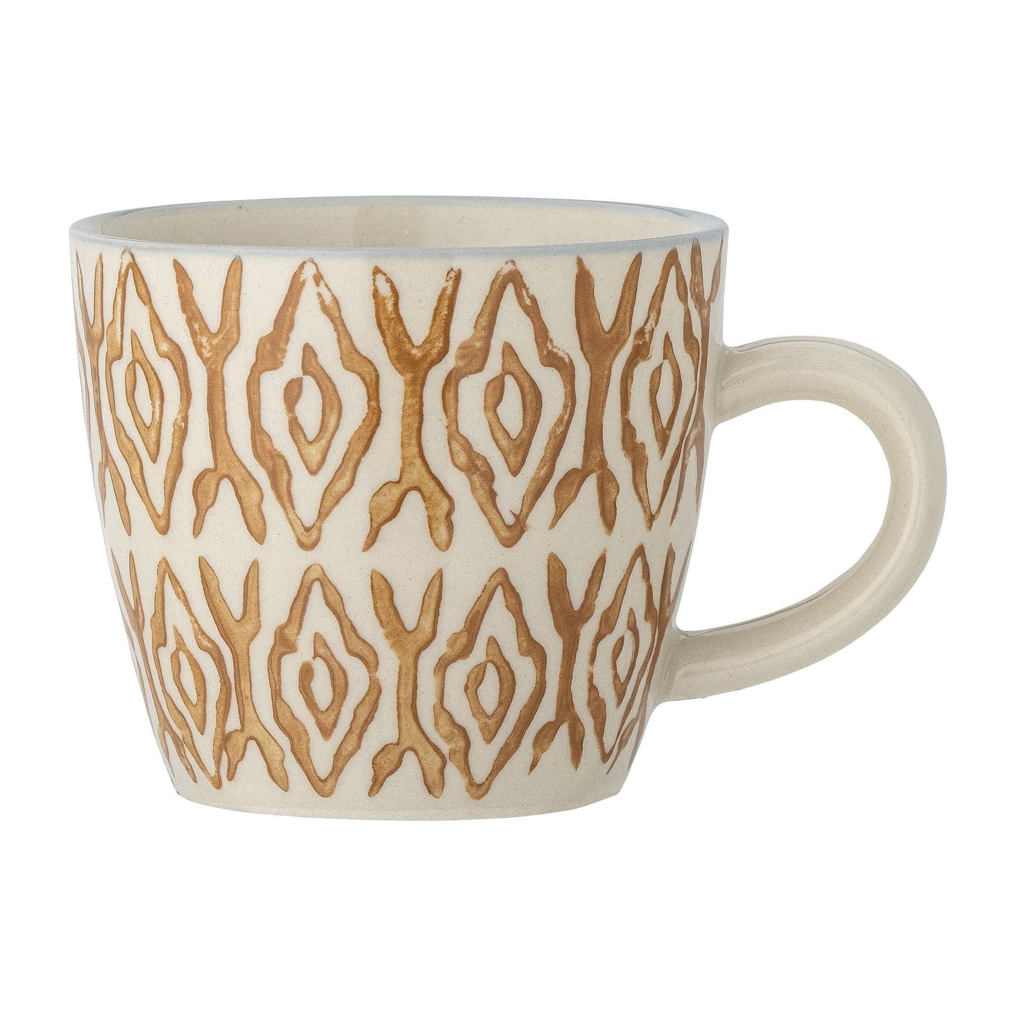 Bloomingville Maple Kopp Orange Stengods 20 cl