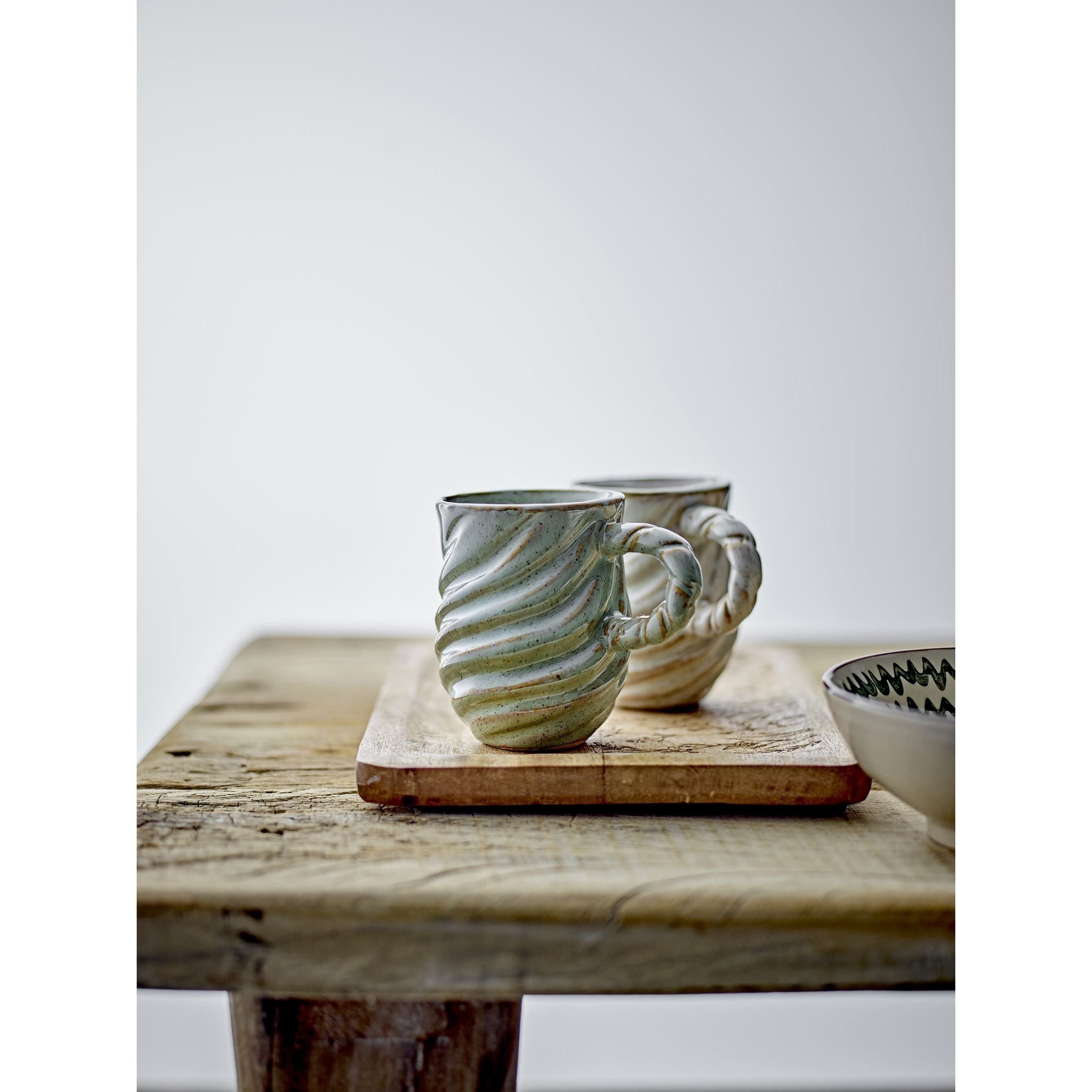 Bloomingville Miriam Mugg Grön Stengods