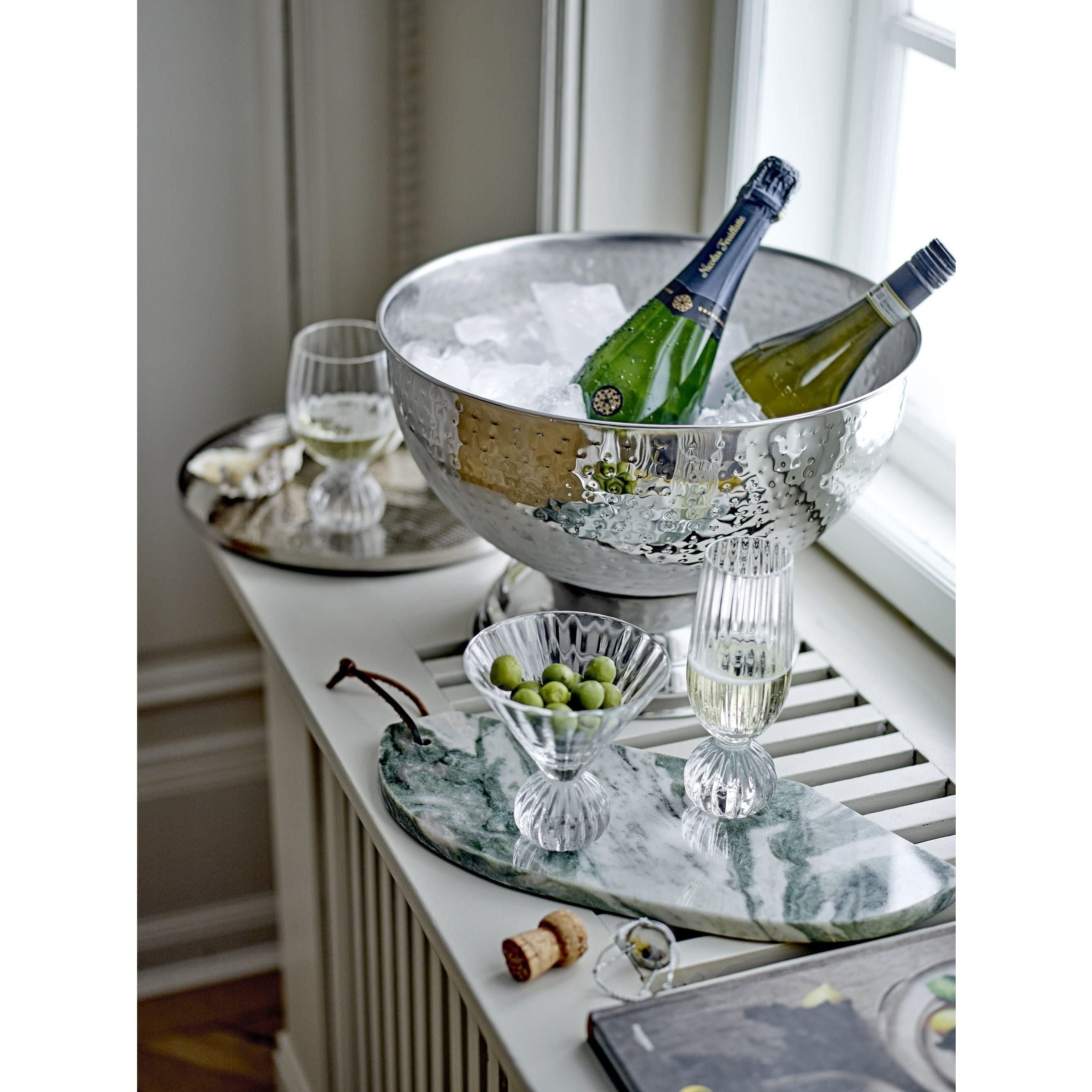 Bloomingville Kaluka Champagnekylare Silver Rostfritt Stål 37x24 cm