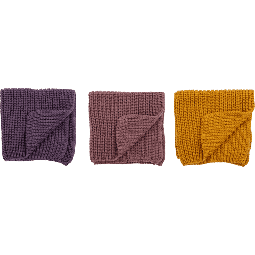 Bloomingville Ninna Disktrasa Lila Bomull 3 Pack