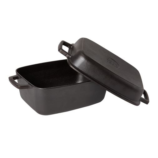 Satake Gjutjärnsgryta rektangulär