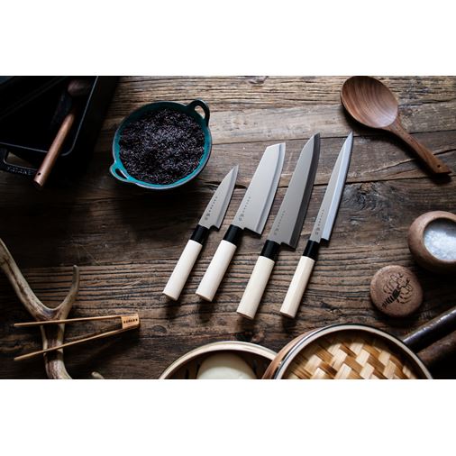 Satake Houcho Knivset i Balsabox