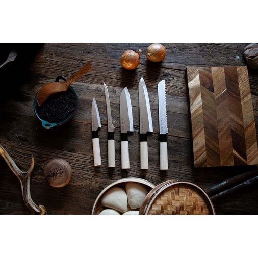 Satake Houcho Knivset i Balsabox