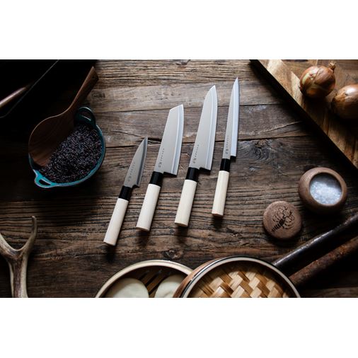 Satake Houcho Knivset i Balsabox