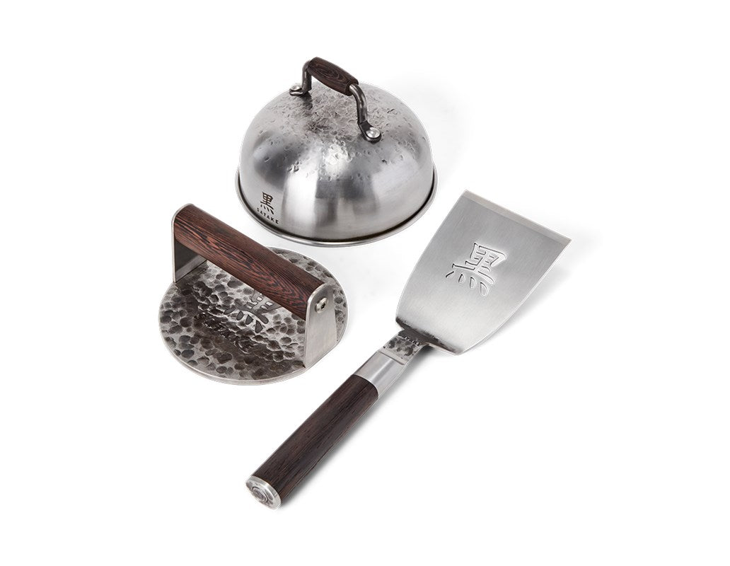 Satake Kuro 3-dels Smash Set, Smash, Spatula & Cloche