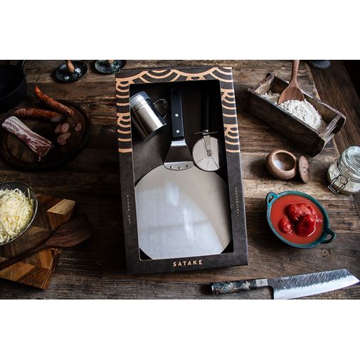 Satake Pizza Set, stainless steel