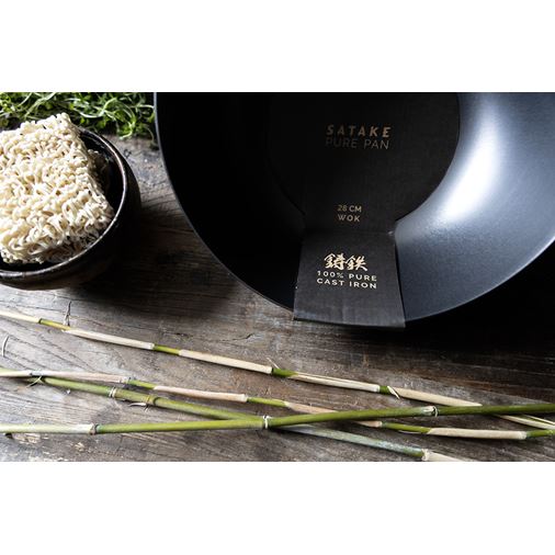 Satake Pure Pan Wok 28cm