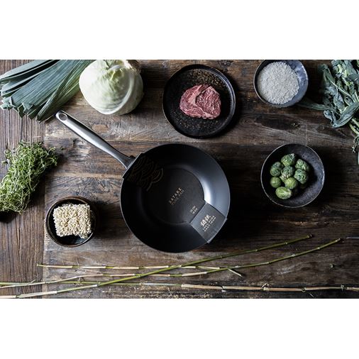 Satake Pure Pan Wok 28cm