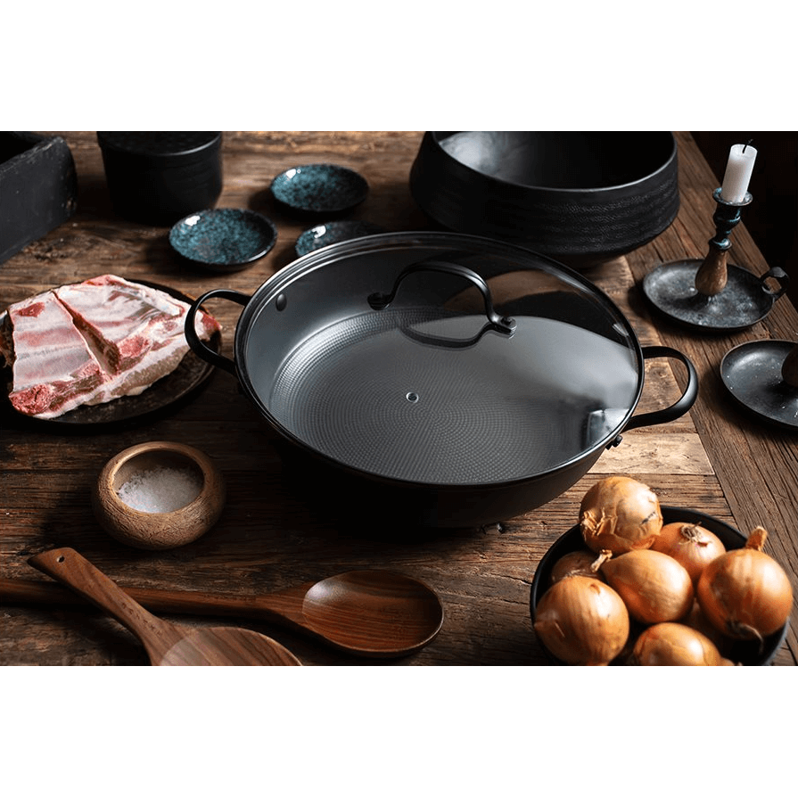 Satake Traktörpanna Lättviktsgjutjärn Keramisk 30 cm