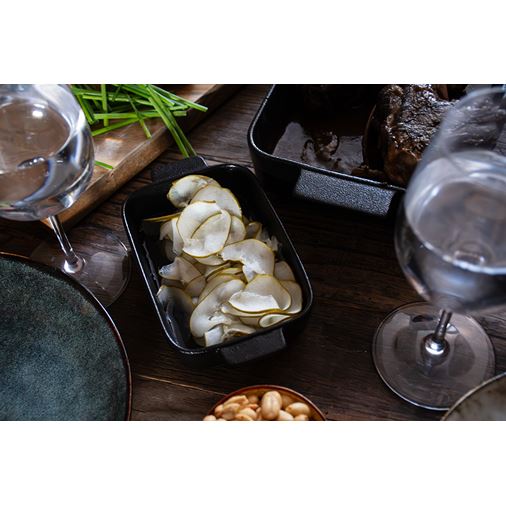 Satake Ugnsform svartglacerad porslin 2-pack, 19 cm