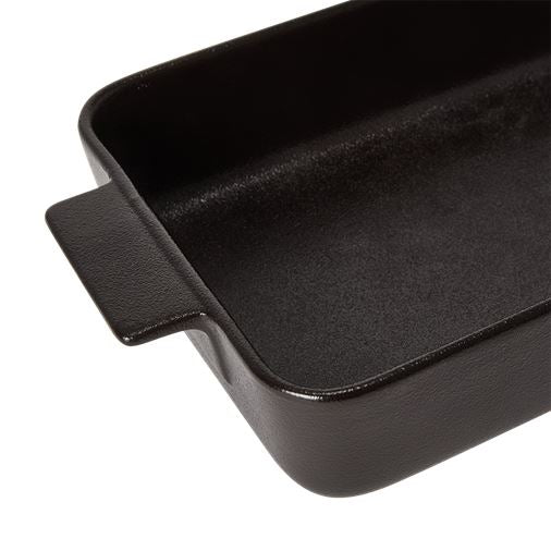 Satake Ugnsform svartglacerad porslin, 31 cm