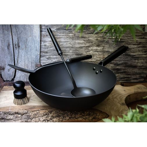 Satake Wok-set Kolstål