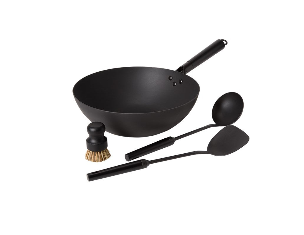 Satake Wok-set Kolstål