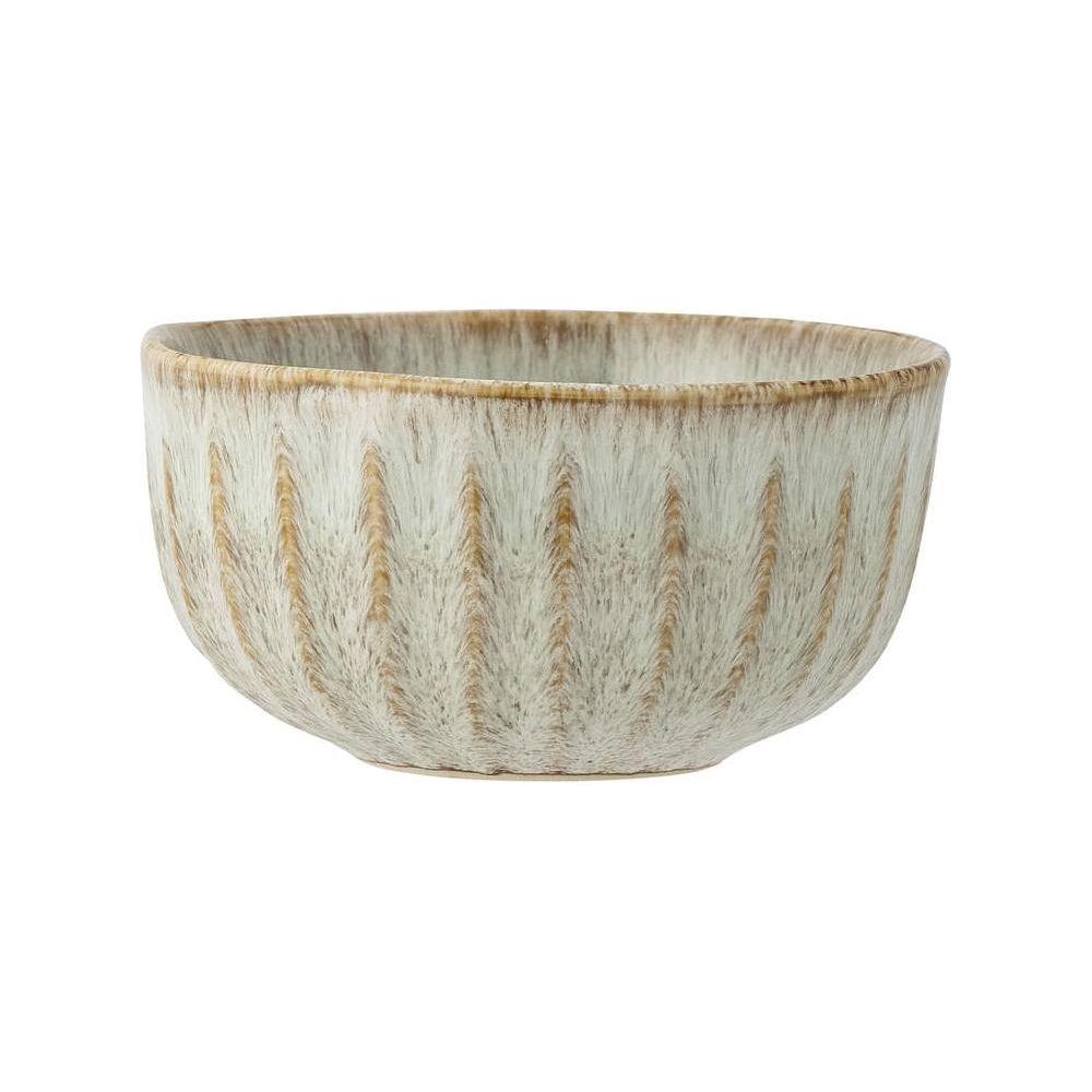 Bloomingville Fleur Skål Natur Ø14 cm