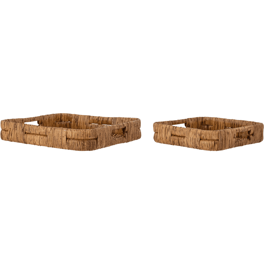 Bloomingville Diann Bricka Brun 2 Pack