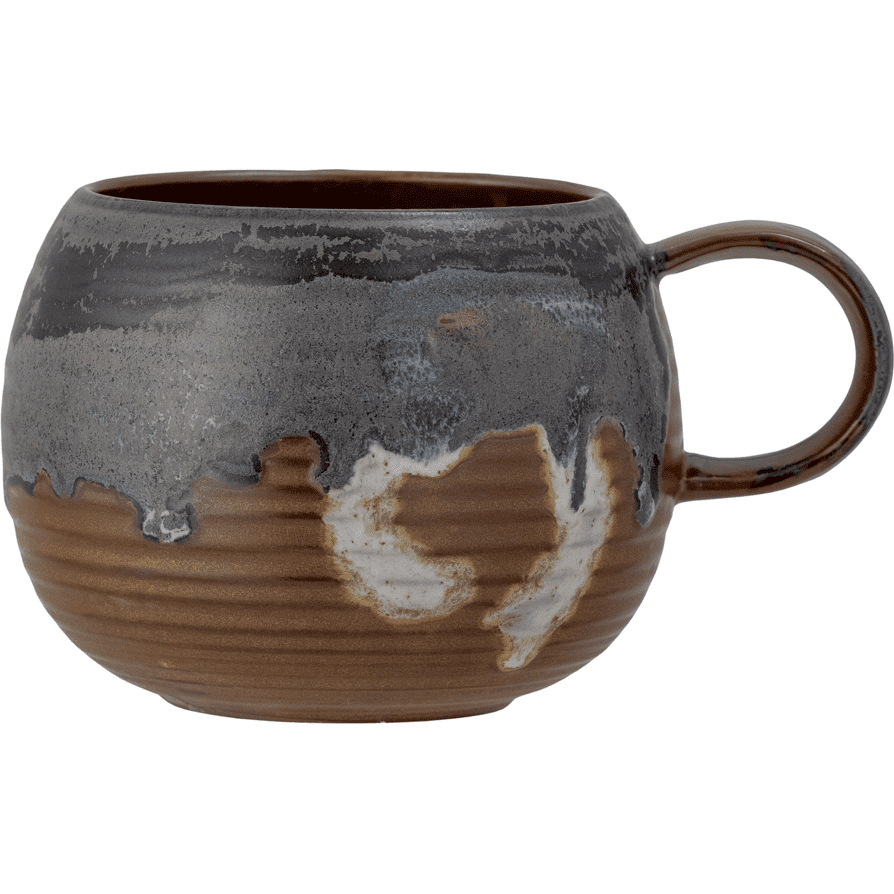 Bloomingville Senna Mugg Brun Stengods 51 cl