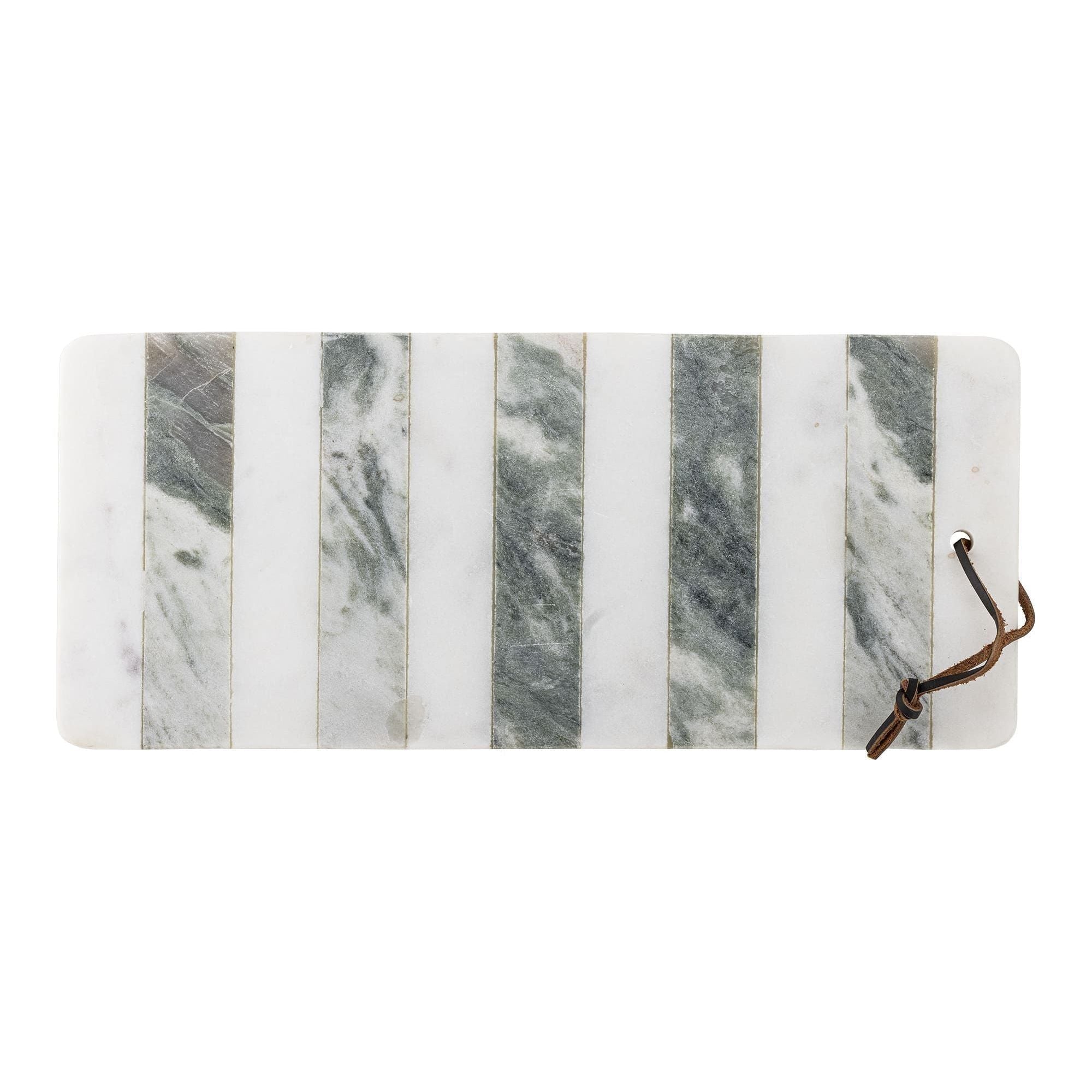 Bloomingville Alessio Skärbräda Vit Marmor 10,5x17,5 cm