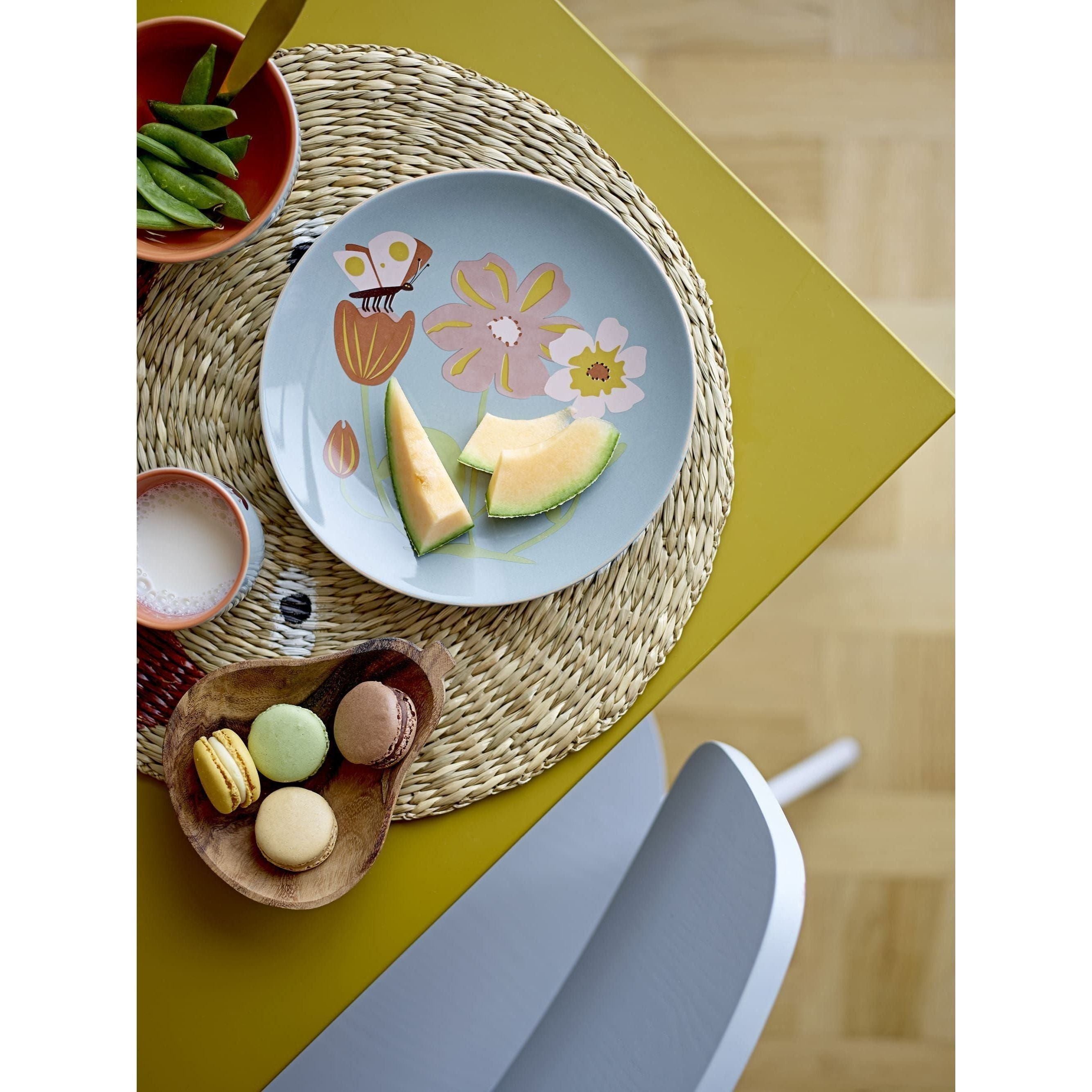 Bloomingville Malla Bordstablett Brun Sjögräs ⌀38 cm