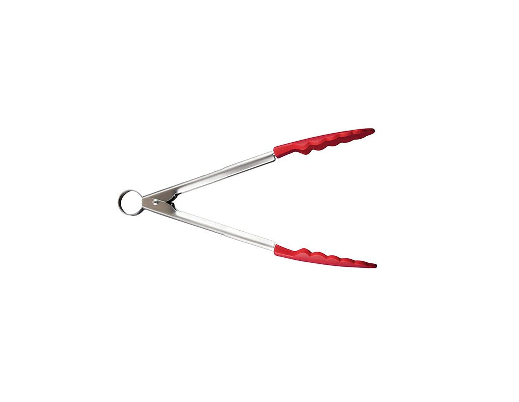 Tång Silikon röd, 24 cm