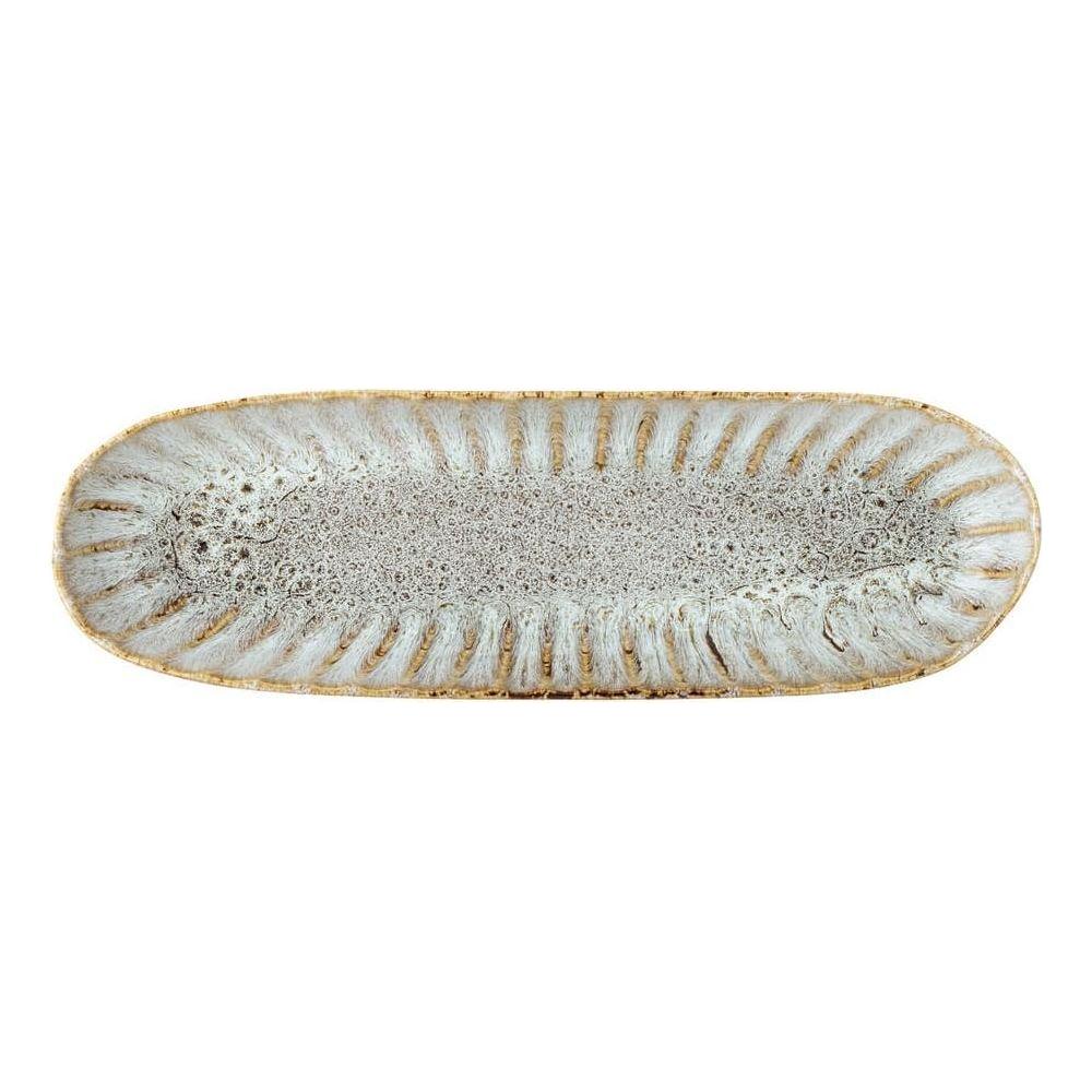 Bloomingville Fleur Serveringsfat Natur 12x37,5 cm