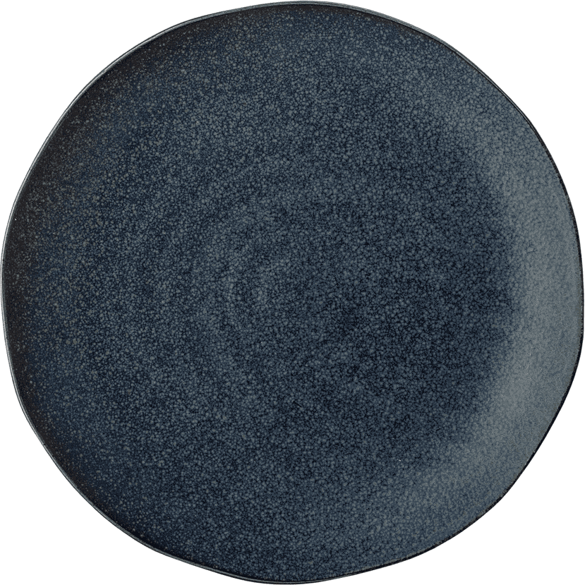Bloomingville Aura Tallrik Blå Stengods Ø28,5 cm
