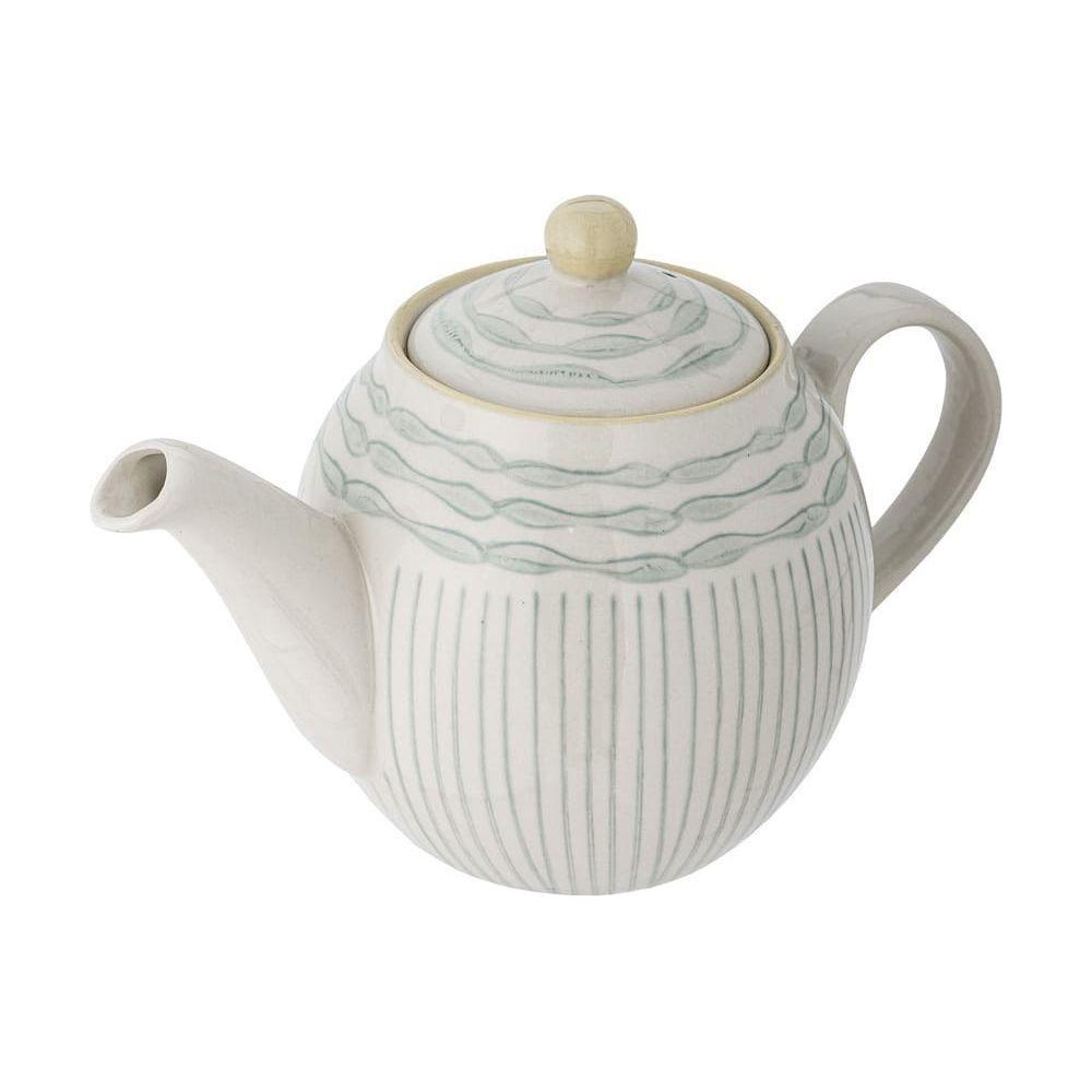 Bloomingville Maple Tekanna Blå Stengods 900 ml