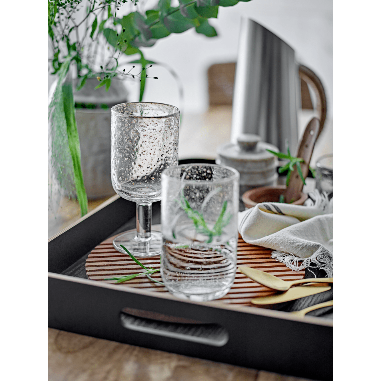 Bloomingville Dotta Skärbräda Brun Mangoträ ⌀25,5 cm