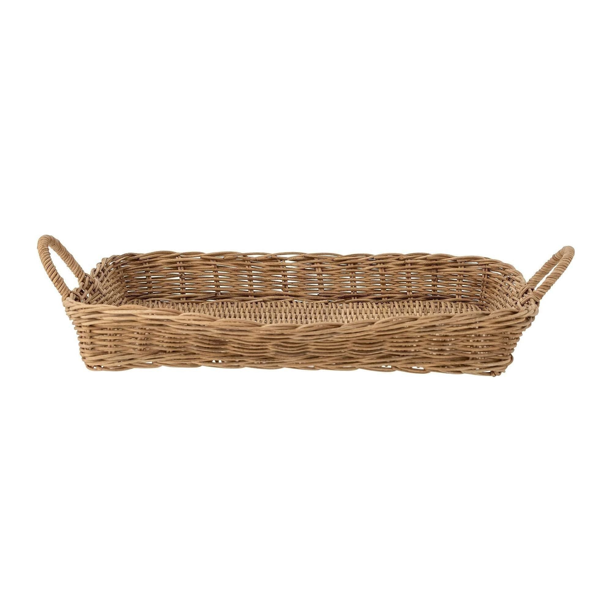 Bloomingville Angie Serveringsbricka Natur Rattan 40x40 cm