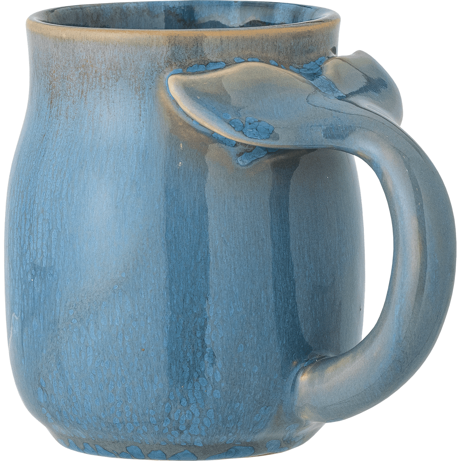 Bloomingville Rinat Mugg Blå Stengods 55 cl