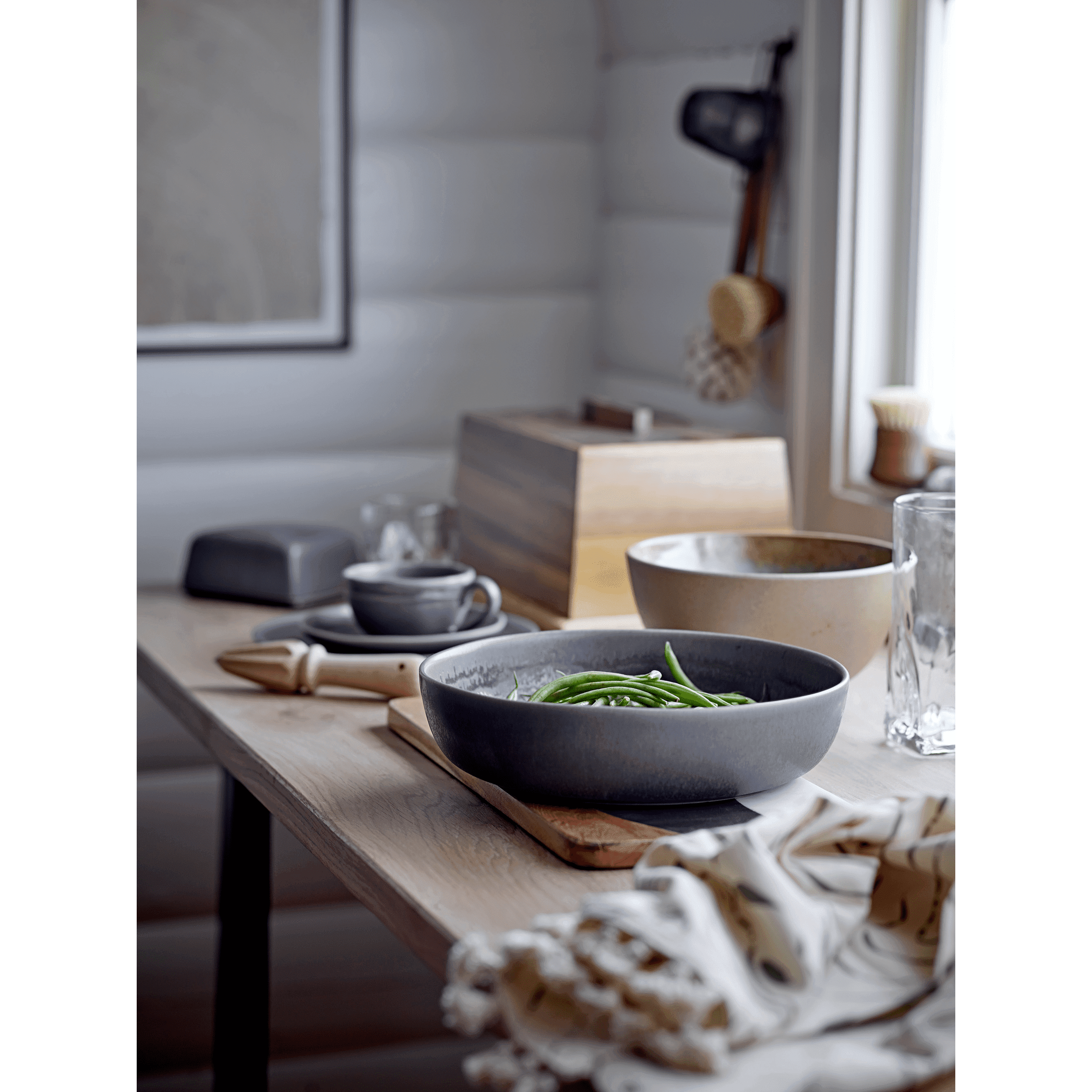 Bloomingville Raben Serveringsskål Ø25 cm