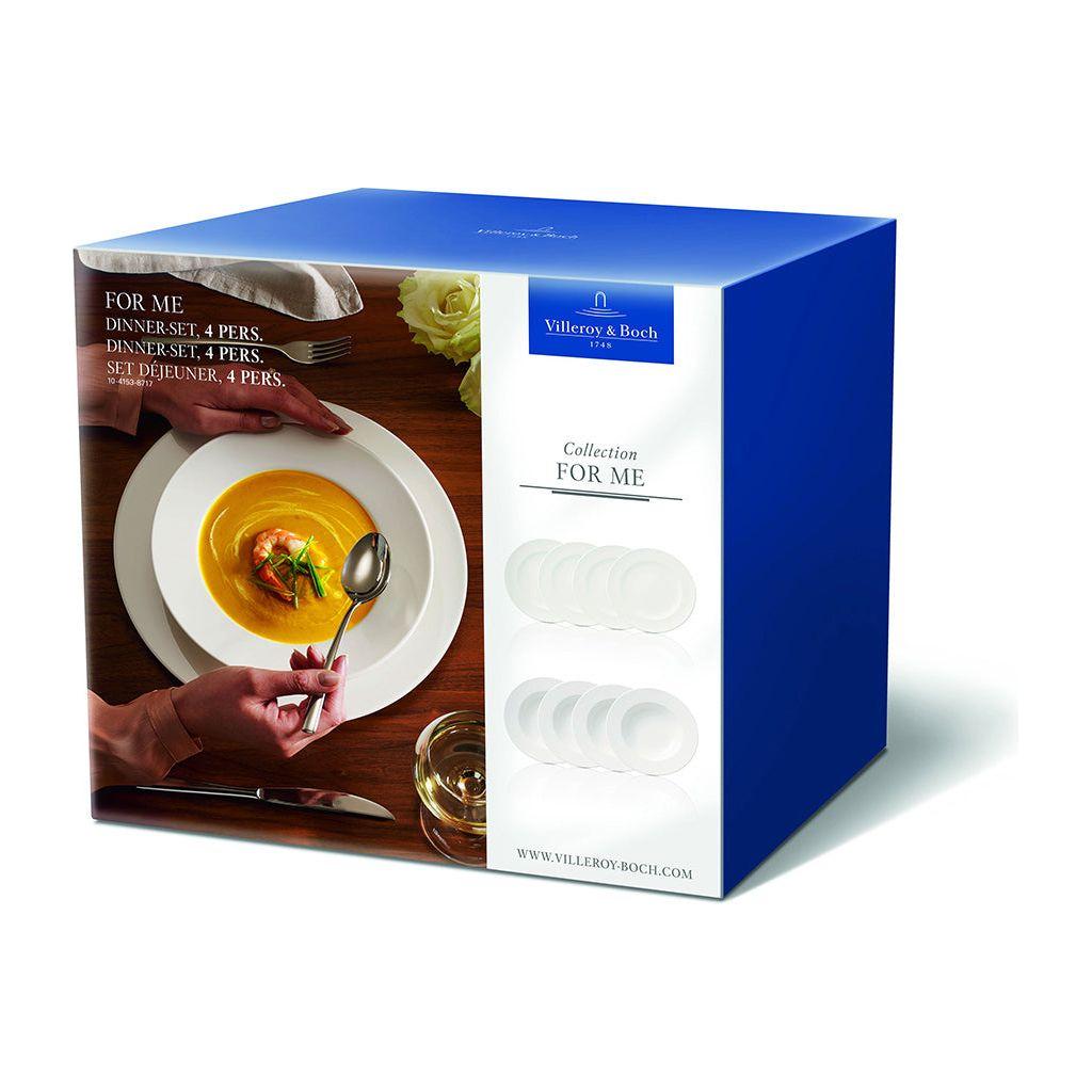 Villeroy & Boch For Me Middagsset 4 pers.