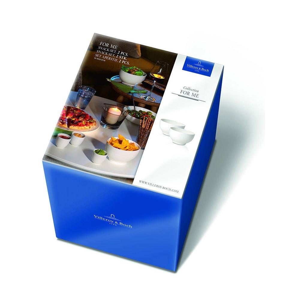 Villeroy & Boch For Me Snacksats 2 delar.