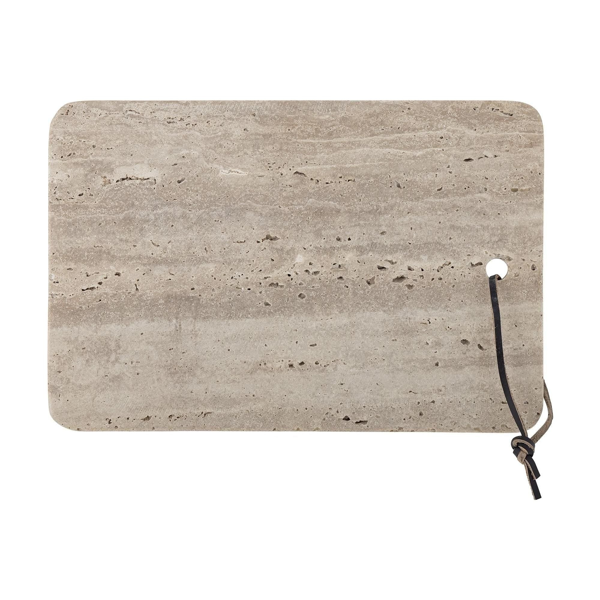 Bloomingville Izabel Skärbräda Natur Travertin 30,5x20,5 cm