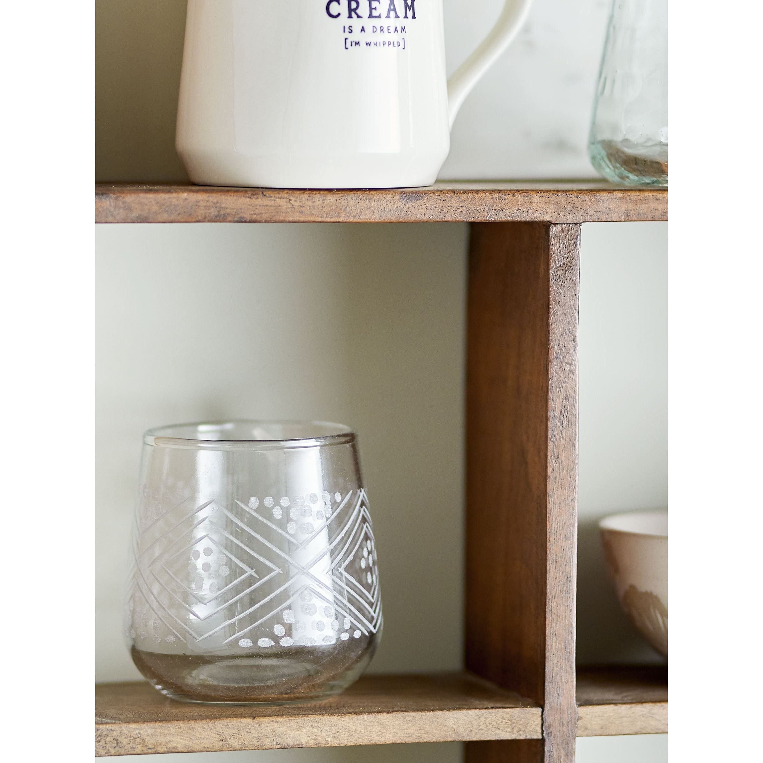 Bloomingville Kiyomi Dricksglas Klar Återvunnet Glas 32 cl