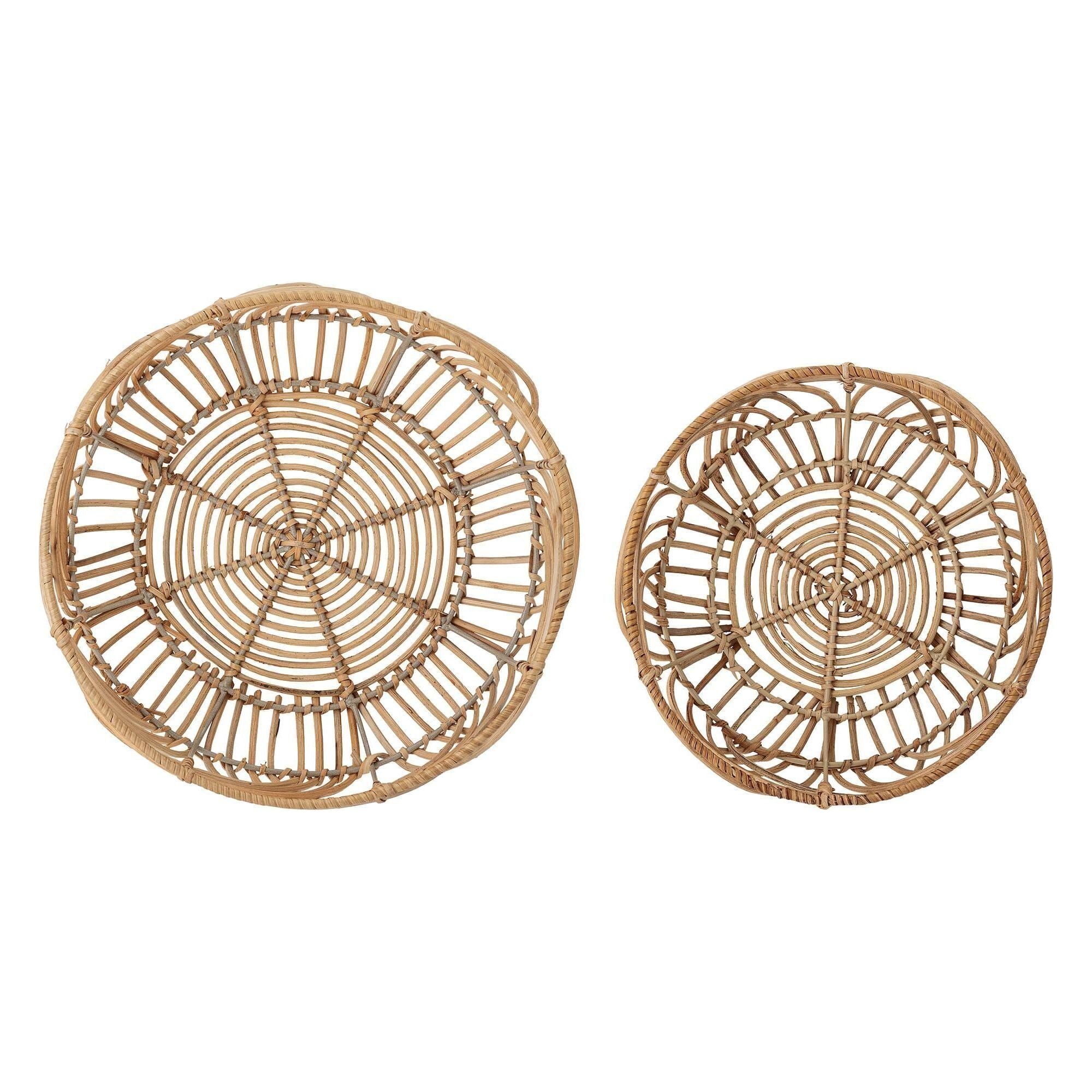 Bloomingville Anton Brödkorg Natur Rattan 2-pack