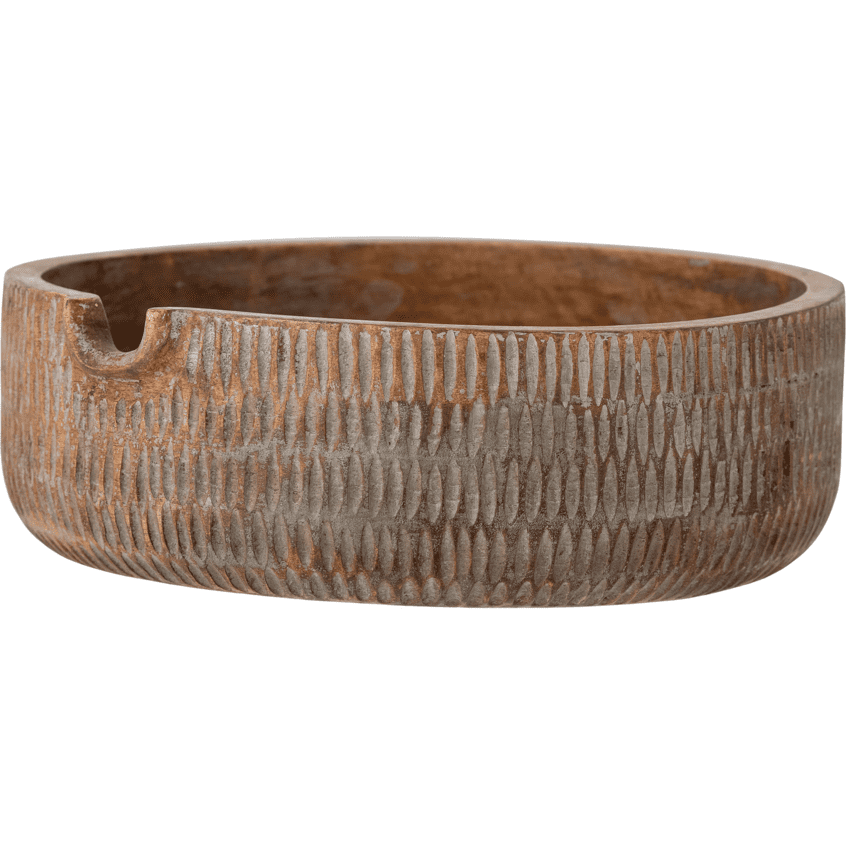 Bloomingville Jamal Skål Brun Mango Ø30,5 cm