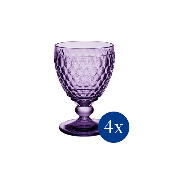 Villeroy & Boch Boston Lavendel Rödvinsglas 20 cl 4-pack