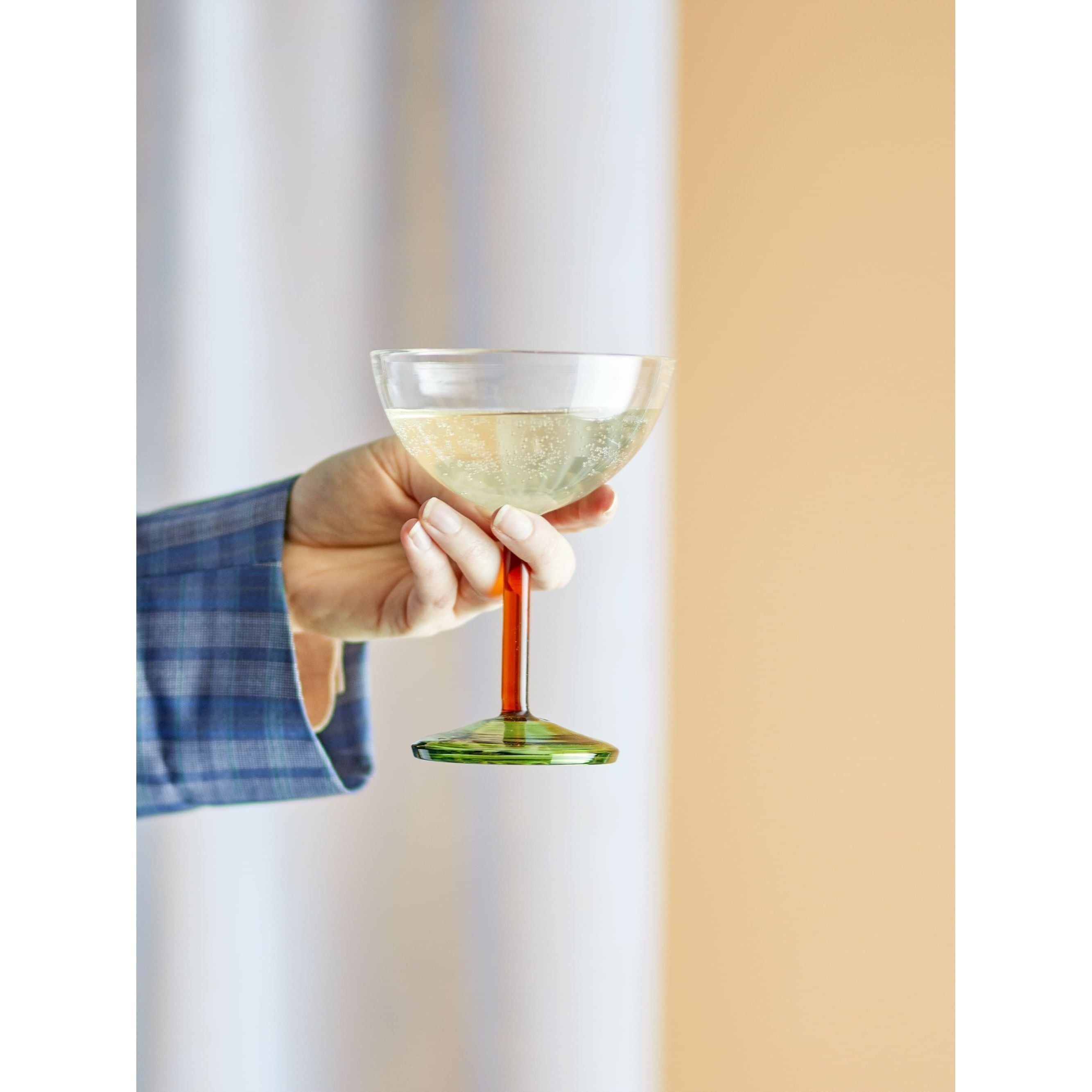 Bloomingville Martine Cocktailglas Grön Glas 23 cl