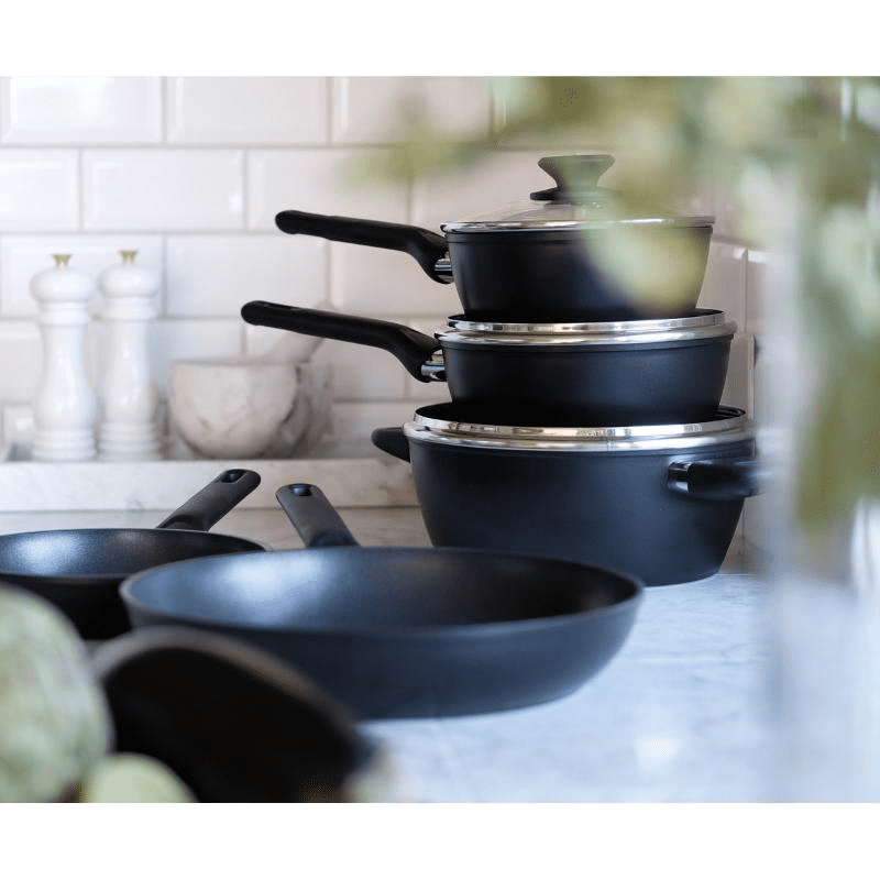 Modern House Kitchen Essentials Grytset 5-pack Svart