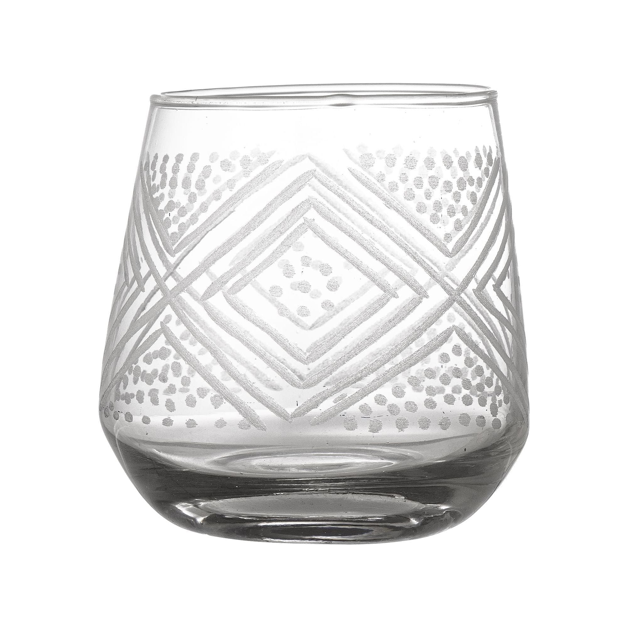 Bloomingville Kiyomi Dricksglas Klar Återvunnet Glas 32 cl