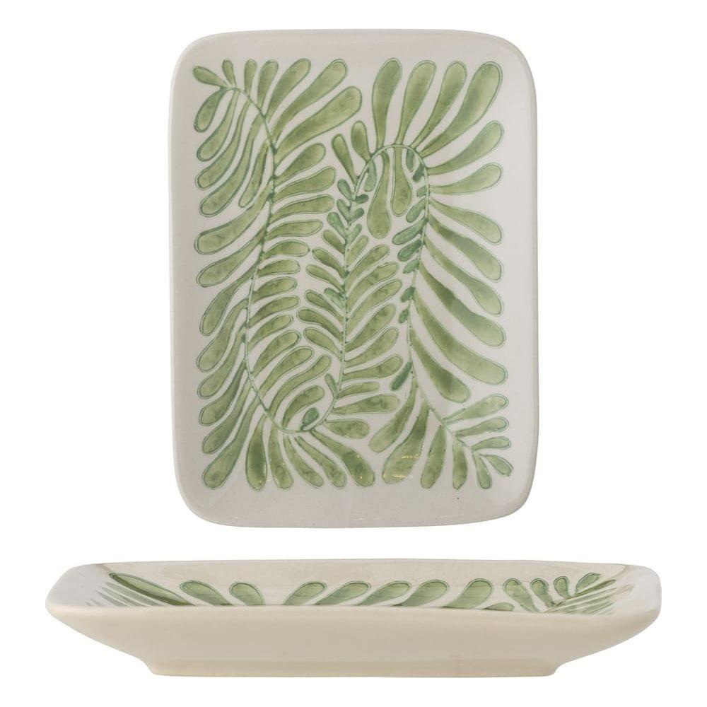 Bloomingville Fauni Fat Grön Stengods 15x11,5 cm