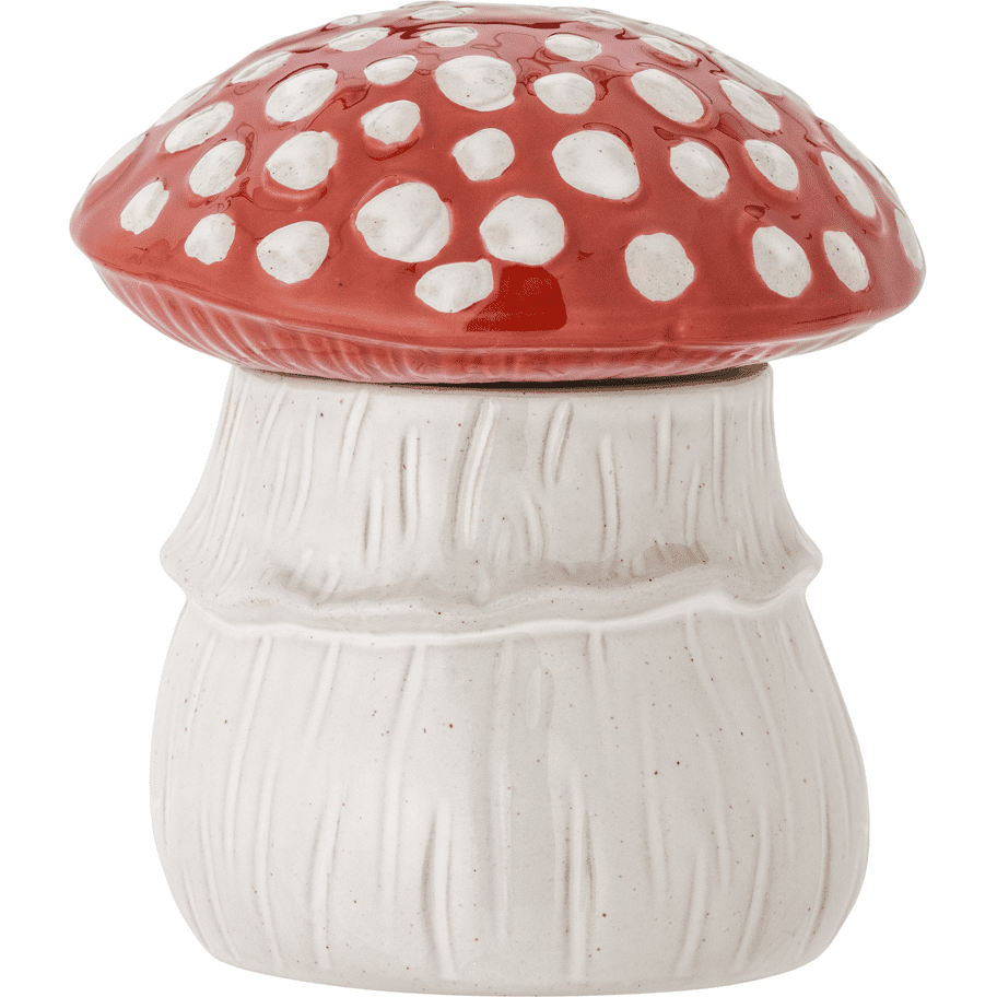 Bloomingville MINI Sophine Burk Med Lock Röd Stengods 62 cl