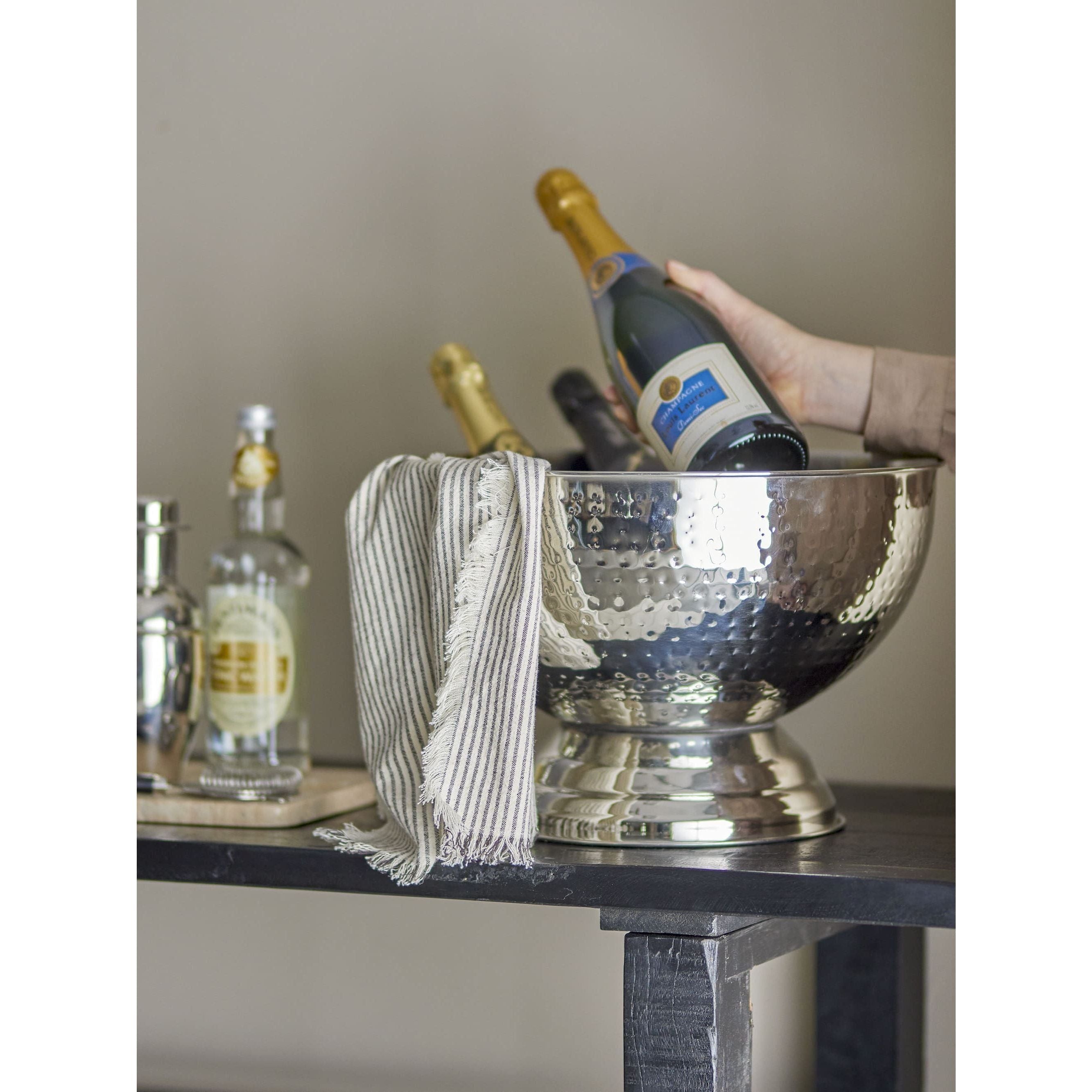 Bloomingville Kaluka Champagnekylare Silver Rostfritt Stål 37x24 cm