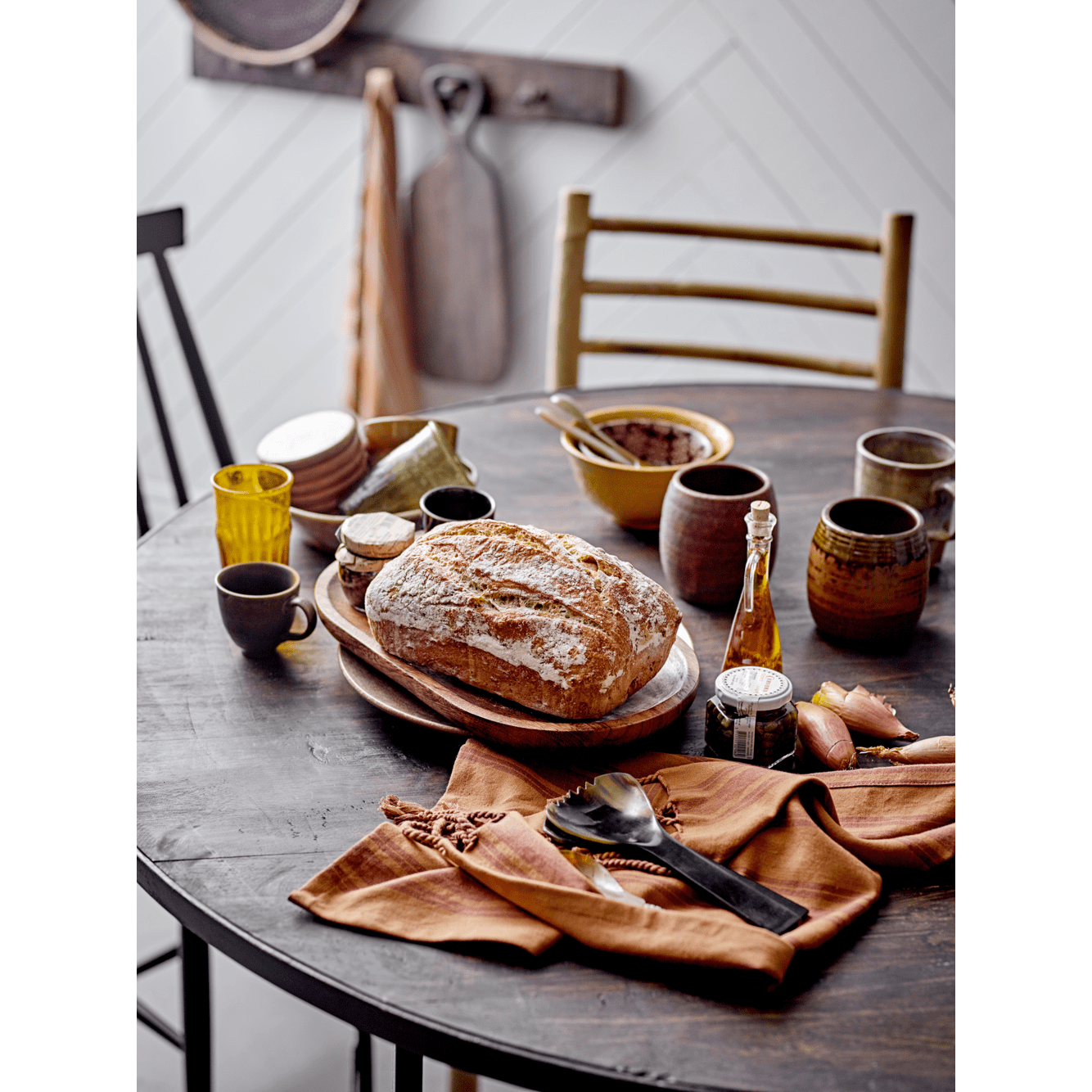 Bloomingville Elyza Kökshandduk Brun Bomull 2 Delar